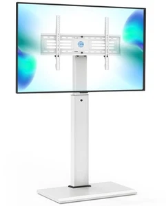 Iron Base Universal Floor TV Stand with Swivel Mount Space Saving for 32-75 I... - Picture 1 of 8