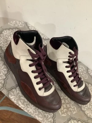 Salvatore Ferragamo 运动鞋男式皮鞋尺码 美国 10.5D — 第 1/4 张图片