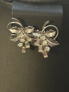 Vintage Carl Art Sterling Ohrring Set Schraubverschluss 1" - Bild 1 von 5