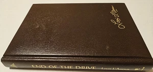 Louis L'Amour END OF THE DRIVE Bantam Kunstleder Hardcover  - Bild 1 von 8