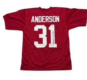 Will Anderson Jr Signed Jersey Alabama Crimson Tide Autographed Auto  - Picture 1 of 3