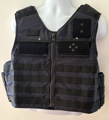 SAFARILAND Oregon City Armor Plate Carrier Front Open L LONG 2417-2219 Navy Mole - Image 1 of 4