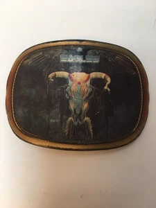 The Eagles band vintage 1977 belt buckle One Of These Nights Brass/ram - Picture 1 of 7