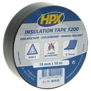Envío gratis cinta adhesiva aislante hpx 5200 (19mm x 10m-negro mate para moto - Imagen 1 de 1