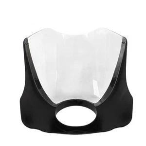 Motorcycle 7in Headlight Windshield Fairing Aerodynamic Part Modification For - Picture 1 of 22