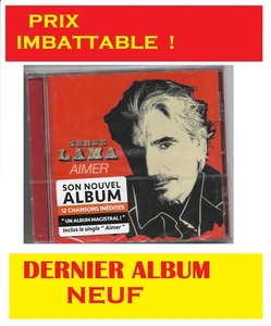 SERGE LAMA : AIMER ♦ DERNIER CD NEUF ♦ 12 chansons magistrales - Picture 1 of 2