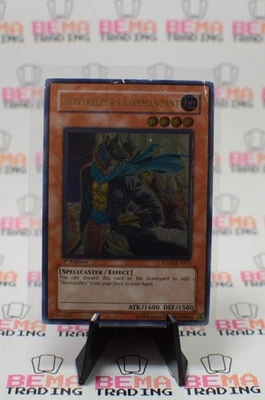 Gravekeeper's Commandant (UTR) FOTB-EN015 Force of the Breaker-1st Edition... - Image 1 of 3