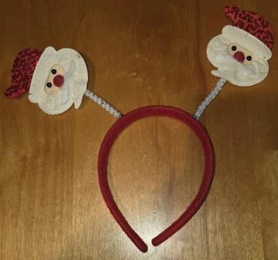 Diadema de vacaciones de Papá Noel Foto 1 de 2