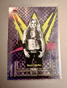2025 Topps Finest WWE TRISH STRATUS PURPLE Refractor #d /199 - Picture 1 of 2