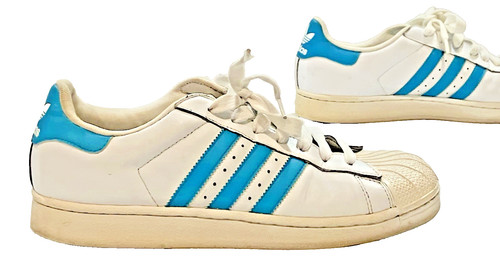 RARO? Adidas Campus 2 pelle bianco blu 11 skateboard uomo 2012 taglia 9 5