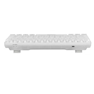Mechanical Keyboard BT 2.4G Wireless Wired Hot Swappable Switch Transparent R FY - Bild 1 von 24