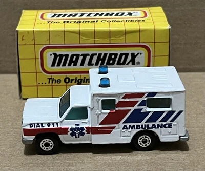 1977 MATCHBOX MB 25 Ambulance White With Box - Image 1 of 4