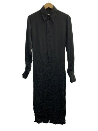 Maison Margiela Vestito Taglia 36 Poliestere BLK Solido S31CT0988 S54516