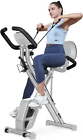 4In1 Foldable Exercise Bike Indoor Cycling Bike Magnetic Stationary Bike Exercis