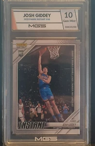 2021 Panini Instant Josh Giddey Rookie Card #ed/375 Graded 10 - OKC Thunder - Picture 1 of 1