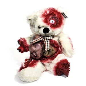 Zombie Teddy XXL Halloween Teddybär Halloween-Deko für Splatter und Horror Fans - Bild 1 von 11