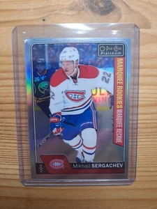 2016-17 O-Pee-Chee Platinum Rainbow Marquee Rookies Mikhail Sergachev #161 - Bild 1 von 2