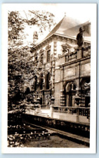 RPPC ANTWERP Rubenshuis Tuin met achterzijde van atelier BELGIUM Postcard