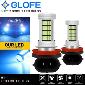 Ice Blue H8 H11 H9 92-SMD Projector LED Bulbs For Fog Lights DRL Driving Lamps - Picture 1 of 7