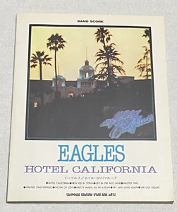 Eagles Hotel California Band Score Japan Guitar Bass Drums Vocal TAB Music Book - Picture 1 of 12