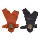 Gloves 2 Finger Protective Guard PU Leathers Finger Guard, Right Left Hand