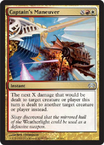 CAPTAIN'S MANEUVER X4 4 4X Planechase MTG Magic the Gathering Cards DJMagic - Image 1 of 1