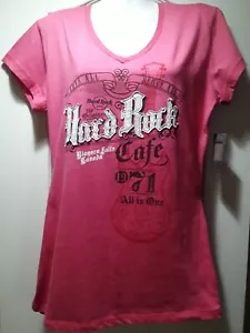 Hard Rock Cafe Womens xlarge misses love all serve Series Niagara Falls puffy - Picture 1 of 7
