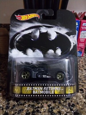 2014 Hot Wheels Retro Entertainment Batman Returns Batmobile - Image 1 of 2