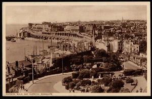 Ramsgate Madeira Spaziergang & Hafen Kent Postkarte - Bild 1 von 2