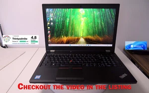 Lenovo ThinkPad P53 i7 9850H 64GB RAM 512GB + 1TB IPS B\LKB NVIDIA T1000 (1138) - Picture 1 of 24