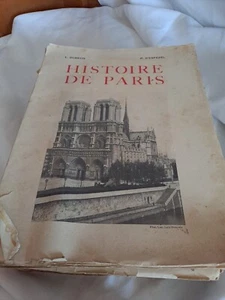 Seltenes französisches Original 1926-31 Geschichte von Paris Histoire De Paris 2 Vol. L Dubech - Bild 1 von 24
