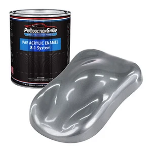 ProductionShop 1 Quart High Gloss Charcoal Metallic Acrylic Enamel Auto Paint - Picture 1 of 1