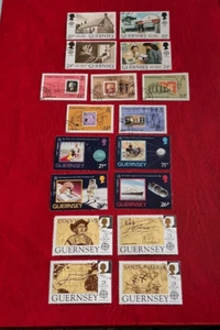 1990/1992 Guernsey Stamps x 4 sets - Picture 1 of 1