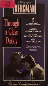 Through a Glass Darkly (VHS, 1961) Harriet Andersson Ex-rental Rare VG - Picture 1 of 3
