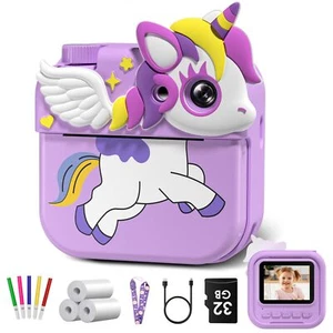 Appareil Photo Instantané Enfant24" Écran Appareil Photo Enfant 1080P HD Appa... - Zdjęcie 1 z 7