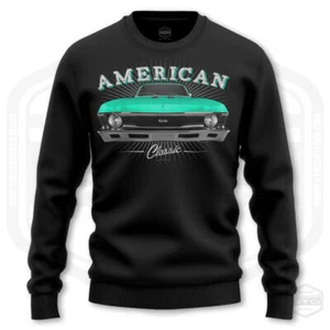 Men's 1969 Chevrolet Nova American Muscle Car Sweatshirt - Picture 1 of 19