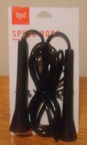 Everlast Black Plastic Speed Rope - Picture 1 of 3