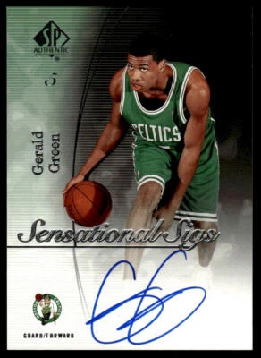 2005-06 SP Auténtico #SS-GG Gerald Green Sensational Sigs Foto 1 de 2