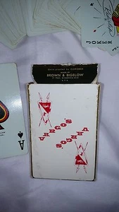 De colección Marrón y Bigelow Escudo VARGO'S CARTAS DE JUEGO Prueba de Gérmenes RediSlip Centauro - Imagen 1 de 6