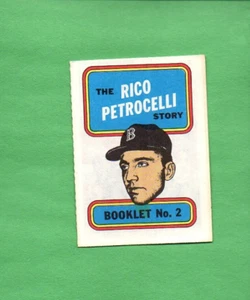 1970 Topps Baseball Set RICO PETROCELLI STORY BOOKLET #12 - Picture 1 of 1