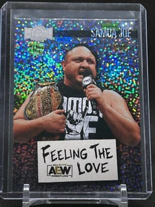 2022 Skybox Metal Universe AEW Feeling The Love Samoa Joe #FL-16 - Picture 1 of 2