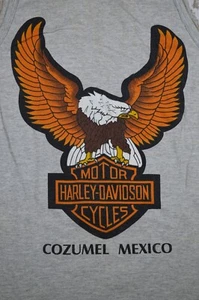 Harley Davidson Y2K Tank Top Cozumel Mexico Medium Muscle Shirt - Bild 1 von 8