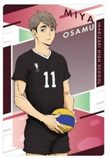 Haikyu!! Trading Card W#1 Osamu Miya BANDAI 2022 Japan
