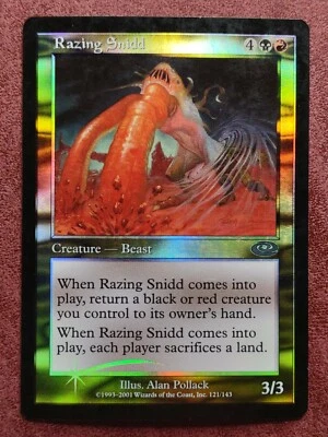 MTG 1x FOIL Razing Snidd LP Planeshift (multi available 2 3 4) Magic - Image 1 of 2