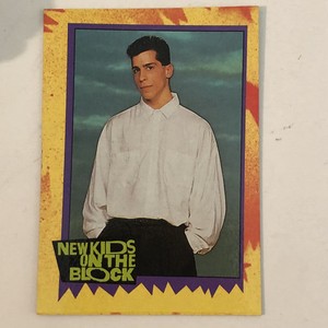 Danny Wood Trading Card New Kids On The Block 1989 #25