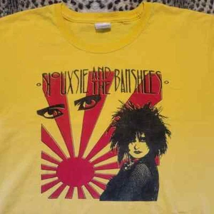 Siouxsie And The Banshees band Yellow Classic T shirt Retro tee EL836 - Picture 1 of 3