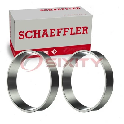 2 pc Schaeffler Front Inner Wheel Bearing Races for 1975-1980 Dodge W200 vz - Image 1 of 4