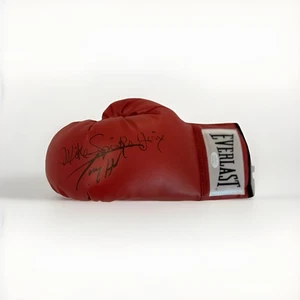 Larry Holmes & Michael Spinks Jinx’ Signed Everlast Left Boxing Glove JSA COA - Picture 1 of 5