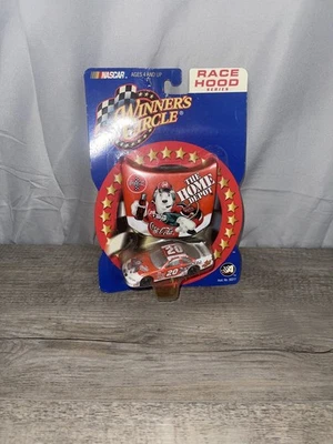 2002 Winners Circle 1/64 Tony Stewart #20 Coca Cola Polar Bear Race Car and Hood - Image 1 of 3