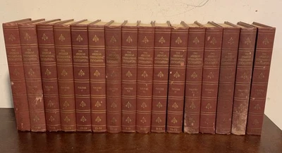 Vintage American International Encyclopedia Complete Set 1950 16 Books - Image 1 of 4